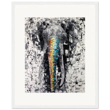 Load image into Gallery viewer, Colorful Trunk Wooden Framed Print