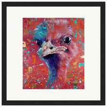 Load image into Gallery viewer, Double Bubble Print Wooden Framed