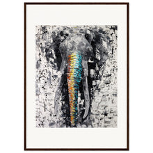 Load image into Gallery viewer, Colorful Trunk Wooden Framed Print
