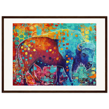 Load image into Gallery viewer, Bye-Son Print Wooden Framed