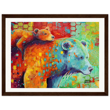 Load image into Gallery viewer, Free Ride Wooden Framed Print