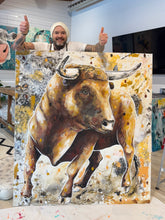 Load image into Gallery viewer, Bronze Bull Original