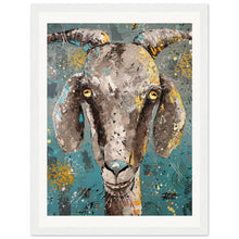 Load image into Gallery viewer, Pretty Cool For A Goat Wooden Framed Print