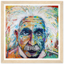 Load image into Gallery viewer, Albert 3.0 Wooden Framed Print