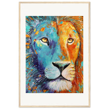 Load image into Gallery viewer, Lionheart Wooden Framed Print