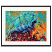 Load image into Gallery viewer, Slow Poke Print Wooden Framed