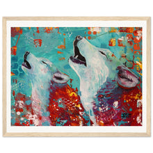 Load image into Gallery viewer, Can You Hear Me Now Wooden Framed Print