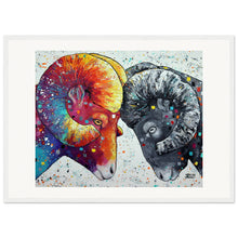 Load image into Gallery viewer, When Opposites Collide Print Wooden Framed
