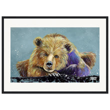 Load image into Gallery viewer, Taking A Break Print Wooden Framed