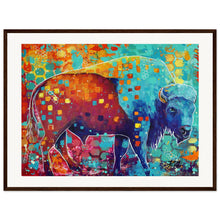 Load image into Gallery viewer, Bye-Son Print Wooden Framed