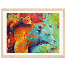 Load image into Gallery viewer, Free Ride Wooden Framed Print