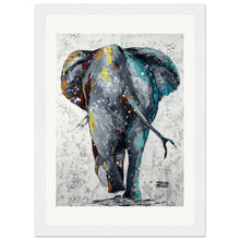 Load image into Gallery viewer, The Door Swings Both Ways 2 of 2 Wooden Framed Print