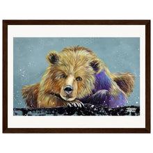 Load image into Gallery viewer, Taking A Break Print Wooden Framed