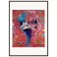 Load image into Gallery viewer, Double Bubble Print Wooden Framed