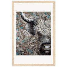 Load image into Gallery viewer, Hair In My Eyes Print Wooden Framed