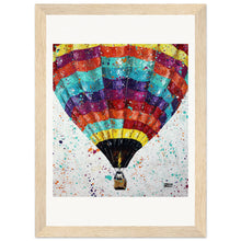 Load image into Gallery viewer, Going Up Print Wooden Framed