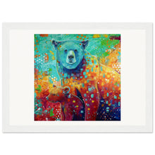 Load image into Gallery viewer, Mama And Baby Bear Print Wooden Framed