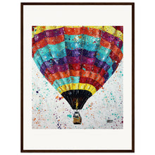 Load image into Gallery viewer, Going Up Print Wooden Framed