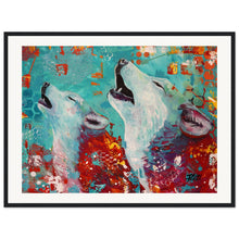 Load image into Gallery viewer, Can You Hear Me Now Wooden Framed Print