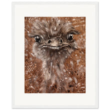 Load image into Gallery viewer, Emu King Wooden Framed Print