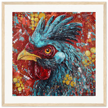 Load image into Gallery viewer, Little Pecker Wooden Framed