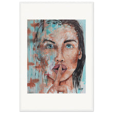 Load image into Gallery viewer, Work In Progress Print Wooden Framed