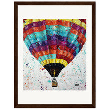 Load image into Gallery viewer, Going Up Print Wooden Framed