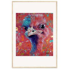 Load image into Gallery viewer, Double Bubble Print Wooden Framed