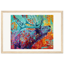Load image into Gallery viewer, Looking for love Print Wooden Framed