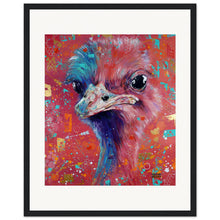 Load image into Gallery viewer, Double Bubble Print Wooden Framed