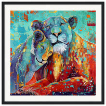 Load image into Gallery viewer, Wild Love Wooden Framed Print