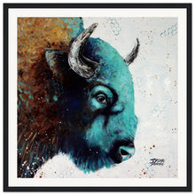 Load image into Gallery viewer, Side Eye Sam Print Wooden Framed