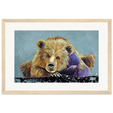 Load image into Gallery viewer, Taking A Break Print Wooden Framed