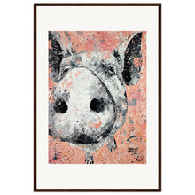 Load image into Gallery viewer, No Pigment Print Wooden Framed