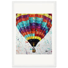 Load image into Gallery viewer, Going Up Print Wooden Framed