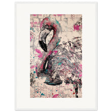 Load image into Gallery viewer, Flamingo Wooden Framed Print