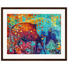 Load image into Gallery viewer, Bye-Son Print Wooden Framed