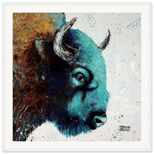 Load image into Gallery viewer, Side Eye Sam Print Wooden Framed