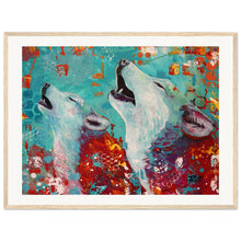 Load image into Gallery viewer, Can You Hear Me Now Wooden Framed Print