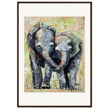 Load image into Gallery viewer, Lucky Love Print Wooden Framed