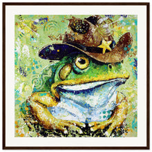 Load image into Gallery viewer, There is a new Sheriff In Town Wooden Framed Print