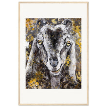Load image into Gallery viewer, Crazy Eyes Wooden Framed Print