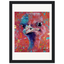 Load image into Gallery viewer, Double Bubble Print Wooden Framed