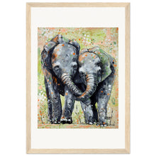 Load image into Gallery viewer, Lucky Love Print Wooden Framed