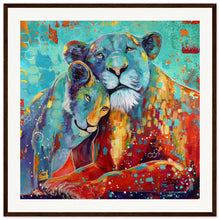 Load image into Gallery viewer, Wild Love Wooden Framed Print