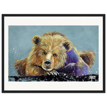 Load image into Gallery viewer, Taking A Break Print Wooden Framed