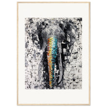 Load image into Gallery viewer, Colorful Trunk Wooden Framed Print