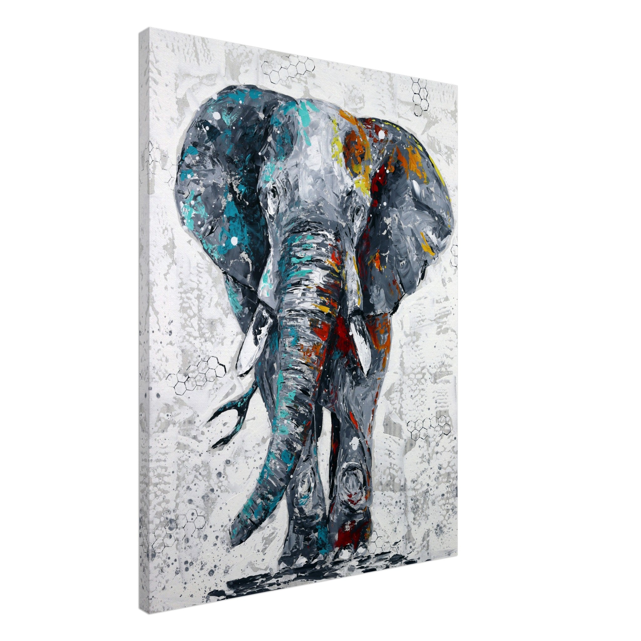 The Door Swings Both Ways 1 of 2 Canvas Print Jordan Perkins Art