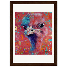 Load image into Gallery viewer, Double Bubble Print Wooden Framed