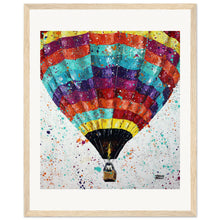Load image into Gallery viewer, Going Up Print Wooden Framed